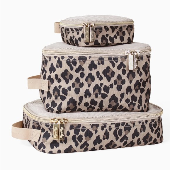 Itzy Ritzy Leopard Packing Cubes - Picture 1 of 1